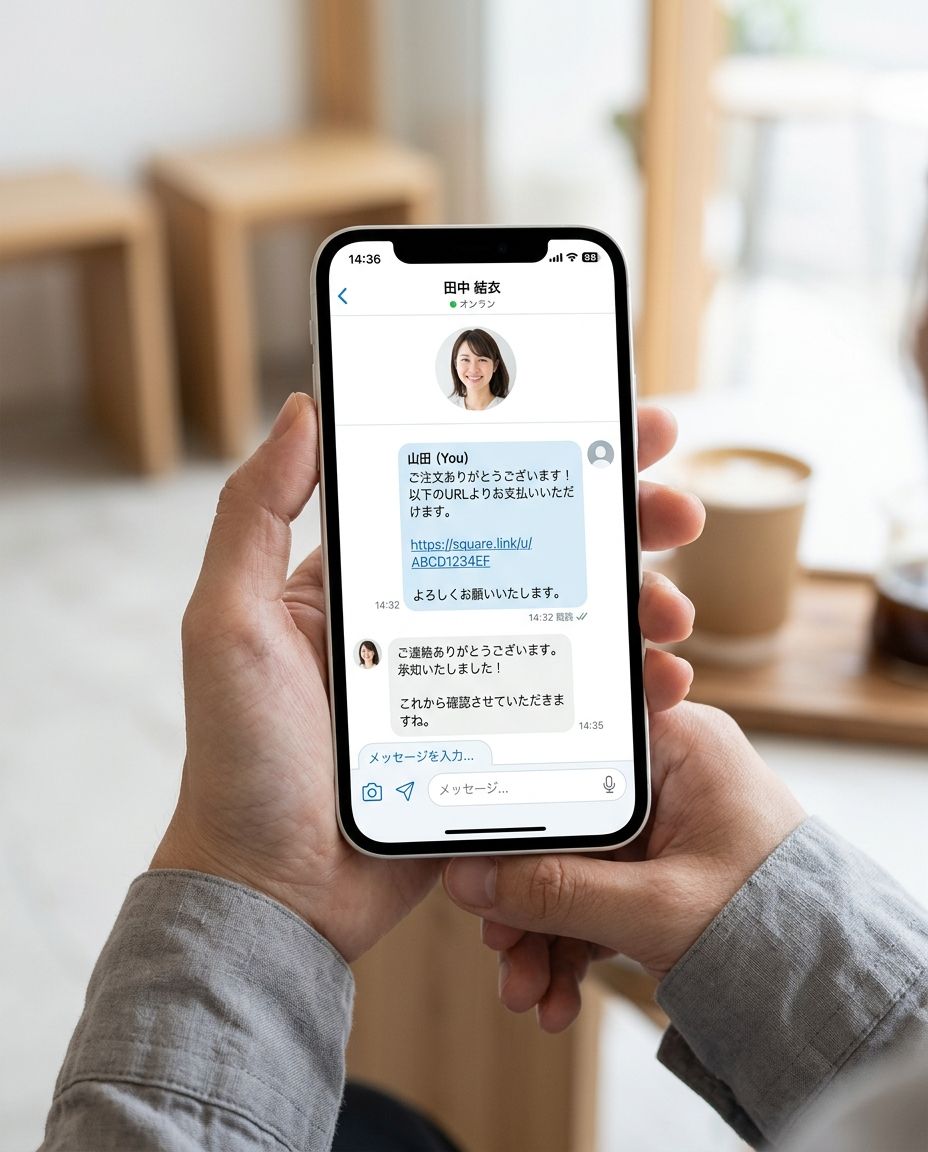 IMG|スクショ: DM送信画面