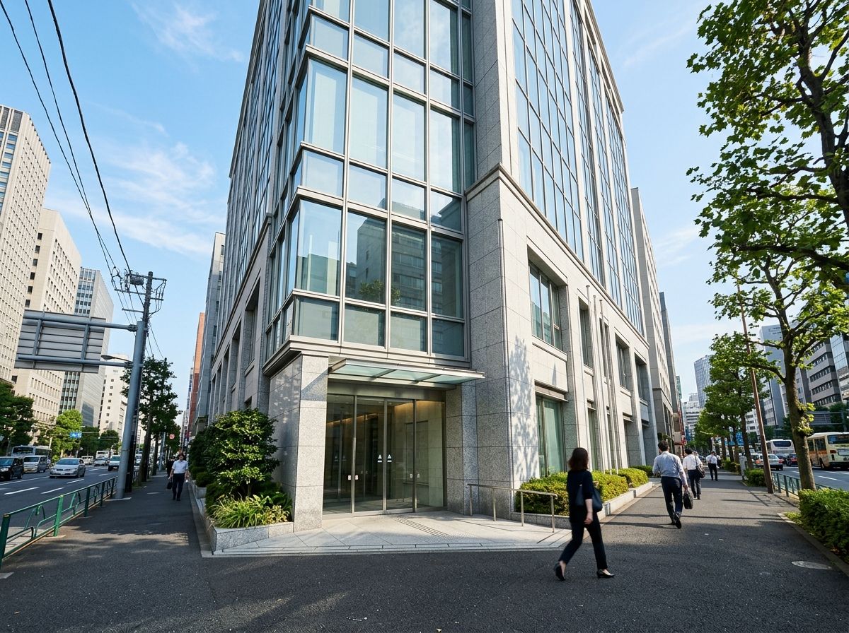 社屋外観の実写(差し替え予定)