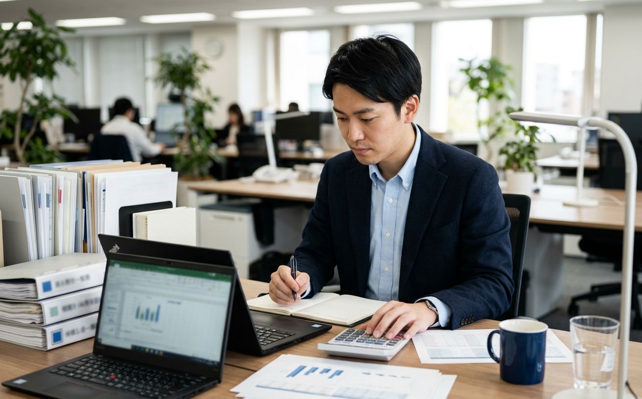事業会社の経理実務の実写(差し替え予定)