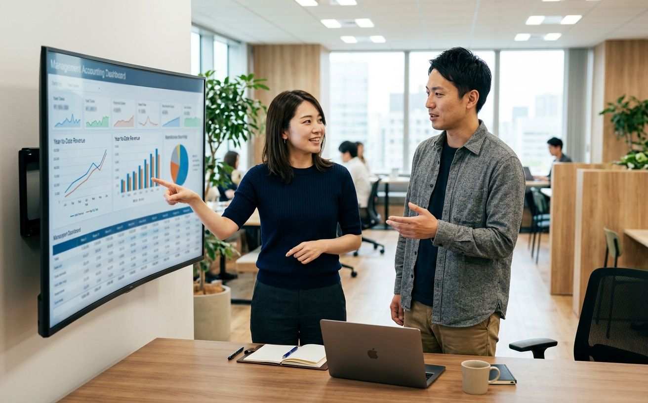 管理会計・FP&Aの業務風景の実写(差し替え予定)