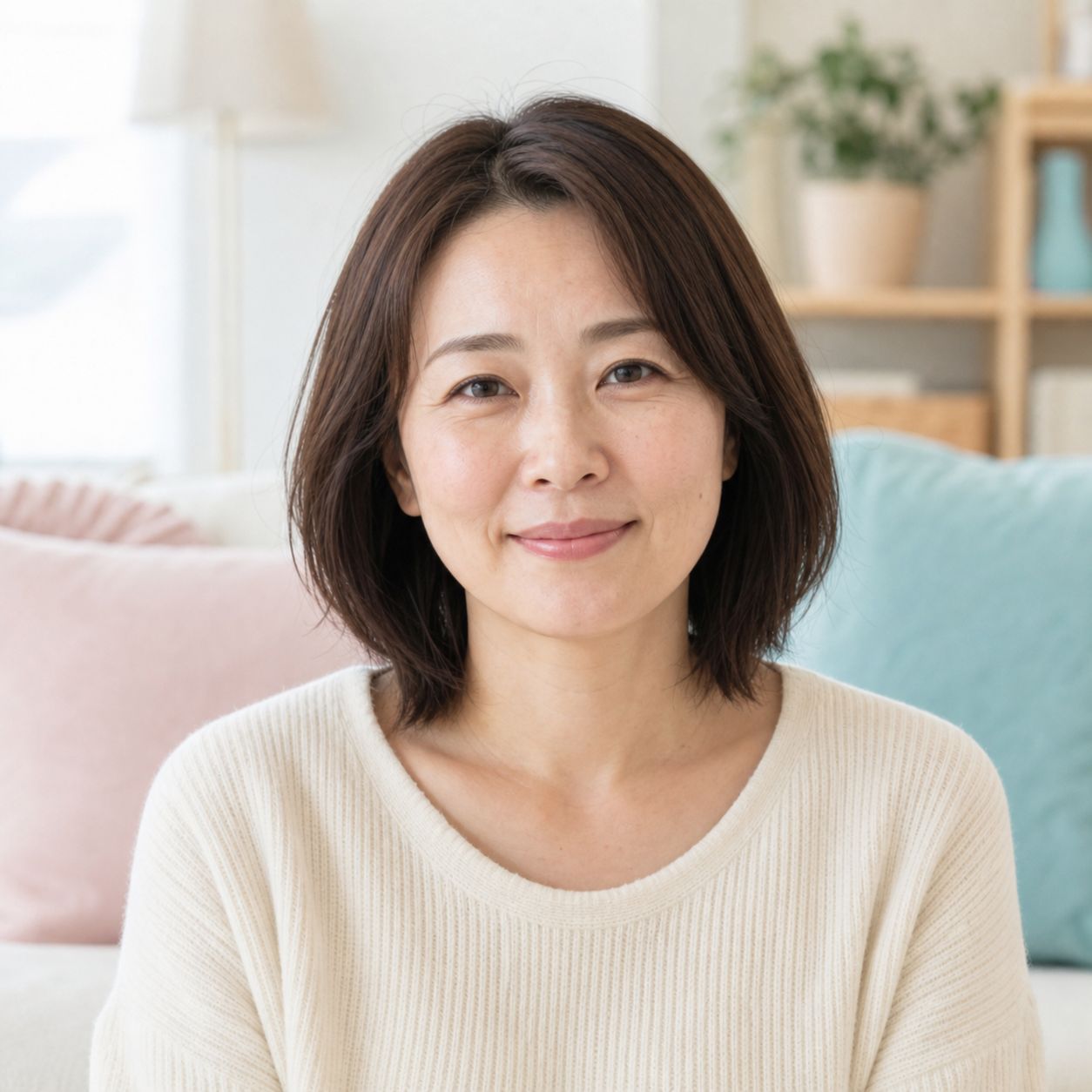 白石かおりさんの顔写真枠