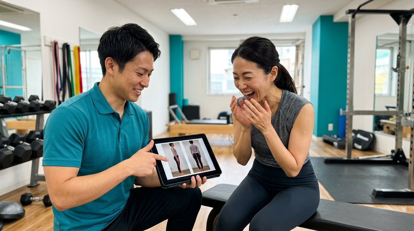 実録動画(17秒):無料体験の様子 ※デモ段階はプレースホルダー
