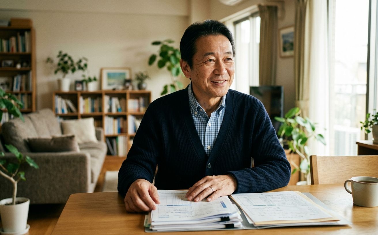 相続相談をした会社員の写真(プレースホルダー)