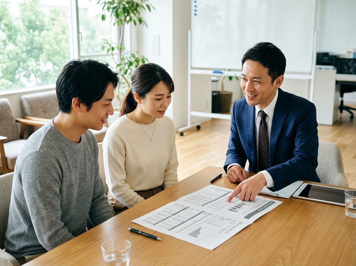写真スロット個別相談・融資プラン設計の面談風景