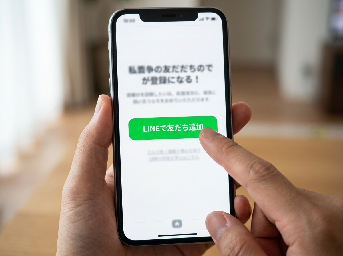 IMG: 手順1LPのボタンをタップする画面