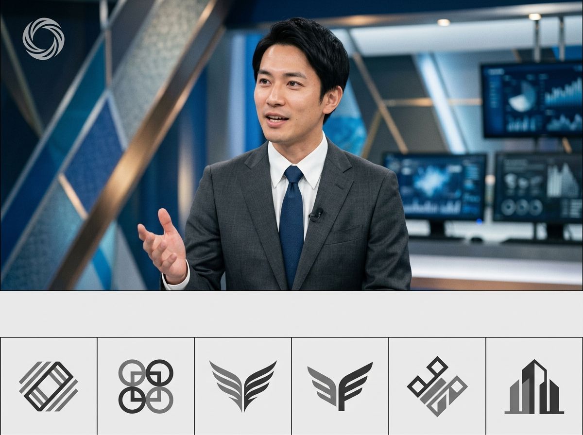 IMG: 番組出演キャプチャ＋掲載Web媒体ロゴ一覧（架空）